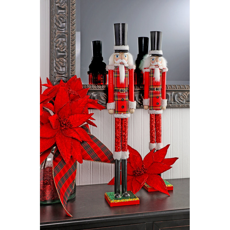 The Holiday Aisle® Wooden Nutcracker & Reviews Wayfair